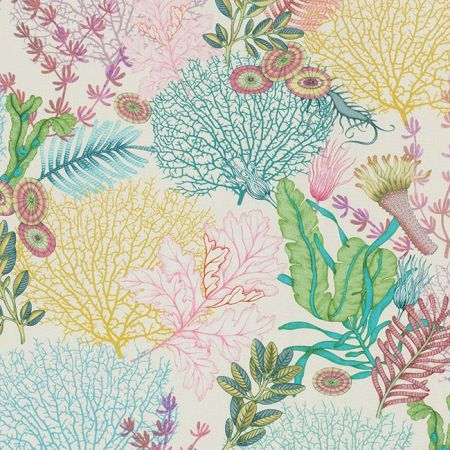 Digitale Printstof 282 SEA WEED PLANTS