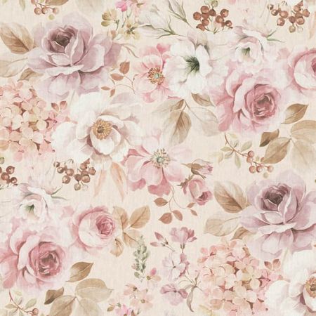 Digitale Printstof 297 Classic Flower Garden