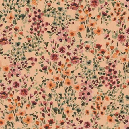 Digitale Printstof 315 Painted Lovely Flower