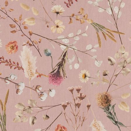 Digitale Printstof 317 Dried Flower Romance