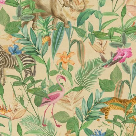 Digitale Printstof 332 Tropical Jungle Dream