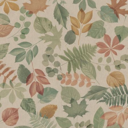 Digitale Printstof 333 Coloured Leaf Mix