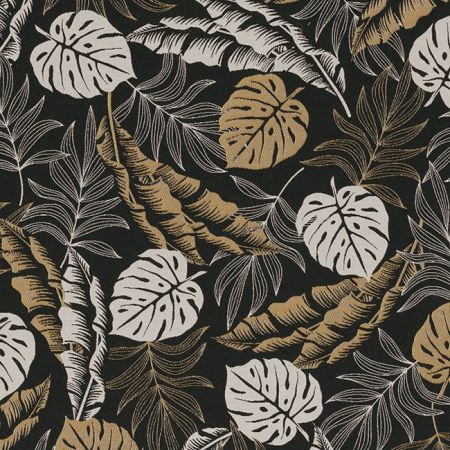 Jacquardstof Tropical Leaves Luxury