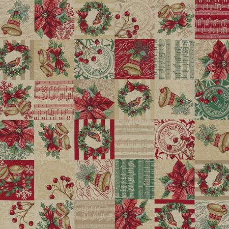 Gobelin Kerststof 003
