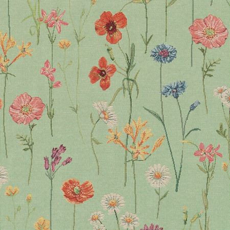 Gobelin 207 Wilde Bloemen Groen