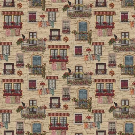 Gobelin 216 Happy Colourful Balcony