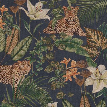 Gobelin 232 Leopard Leaf Jungle