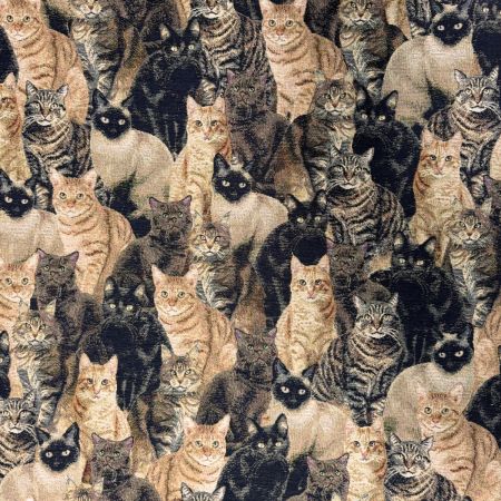 Gobelin 242 Cat Cosy Family