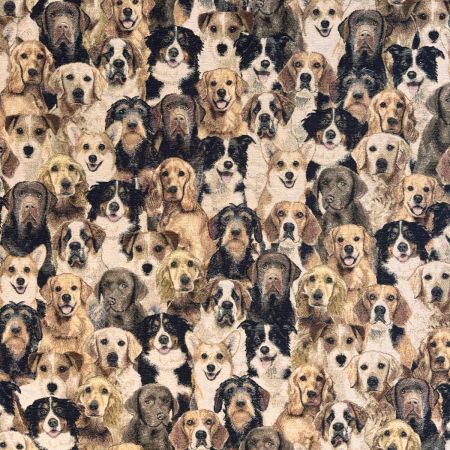 Gobelin 243 Dog Cosy Family