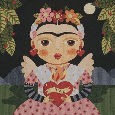 Gobelin Kussenpanel Flower Girl Love