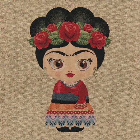 Gobelin Kussenpanel Flower Girl Roses