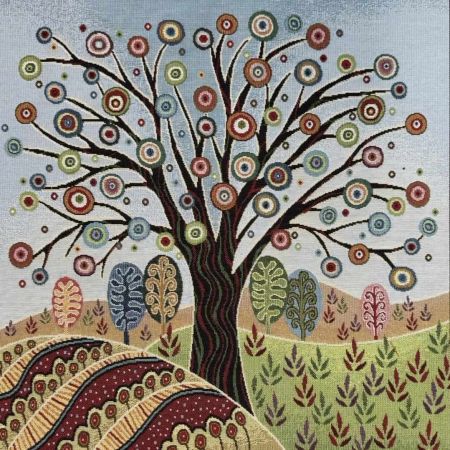 Gobelin Kussenpanel Tree Life Landscape