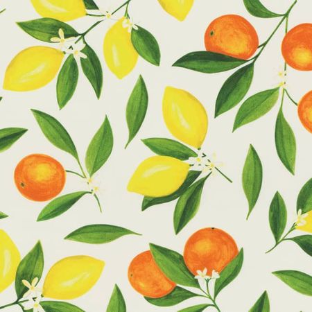 Digitale Dralonprint 21 Citrus Ivory