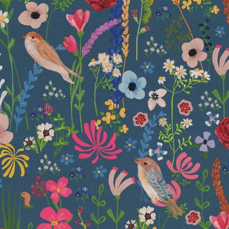 Digitale Dralonprint 20 Floral Happy Garden
