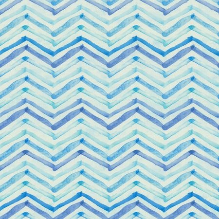 Digitale Dralonprint 28 Watercolour Zigzag
