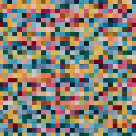 Jacquardstof PopArt Blokjes