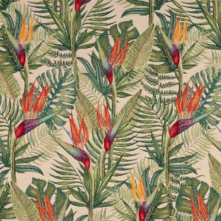 gobelin 143 Tropical Flower beige