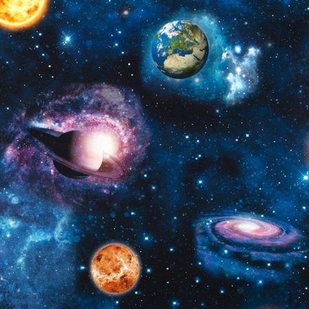Digitale Printstof 241 The Universe