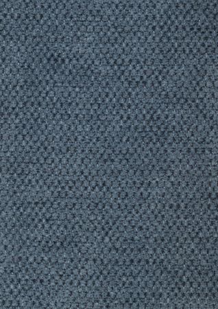 Alfa Blue blauwe chenille meubelstof