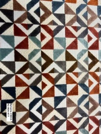 Bahama Ruit chenille meubelstof velvet meubelstof design meubelstof