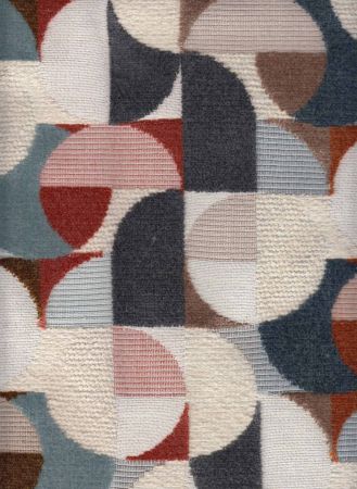 Bahama circle chenille meubelstof Bahama velvet meubelstof design meubelstof