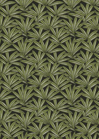 jacquardstof Canopee Kaki