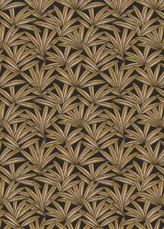 jacquardstof Canopee Or