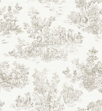 Jacquardstof Colline Lin