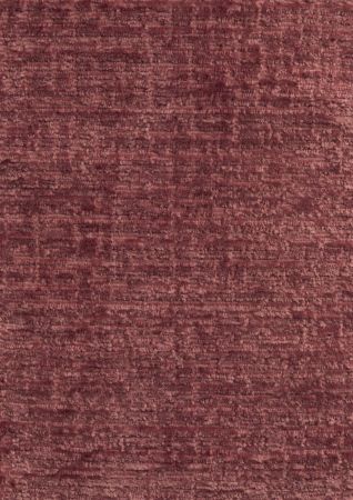 Fuzzy Carmine rode chenille meubelstof