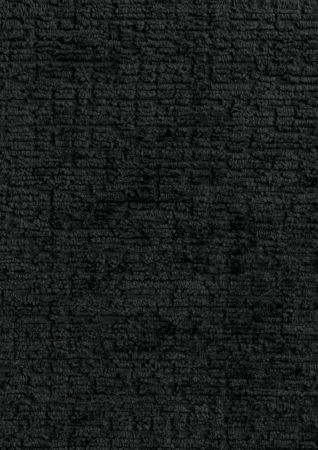 Fuzzy Onyx zwarte chenille meubelstof