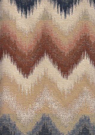 Glam Zigzag Terra Blue