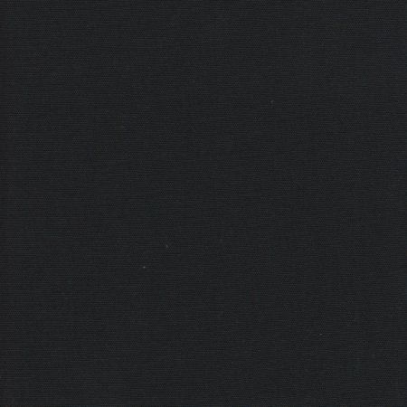 Outdoorstof Allicante Zwart Effen