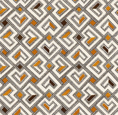 jacquardstof Pagne Jaune