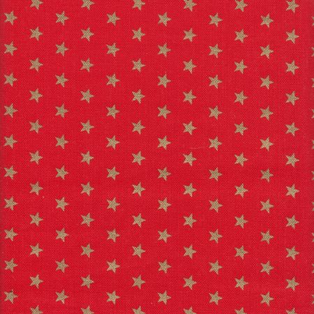 Ottoman Printstof 003 Golden Stars Allover