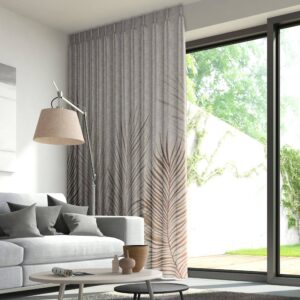 LEEM impressie kamerhoge gesloten gordijnstof Artelux