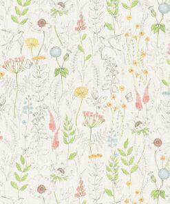printstof 005 Wildflower Field stof met wilde bloemen gordijnstof decoratiestof 1.102530.1160.655
