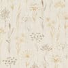 Printstof Dried Flower Silhouette stof met droogbloemen gordijnstof decoratiestof 1.102530.1223.125