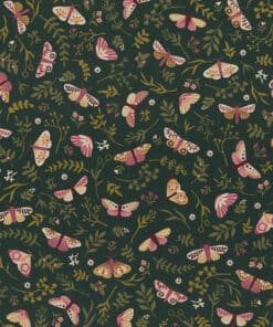 Printstof Butterfly Garden stof met vlindertuin gordijnstof decoratiestof 1.102530.1233.545