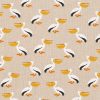 linnenlook Pelican Party stof met pelikanen decoratiestof 1.104530.1801.650