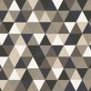 linnenlook Triangle Grey stof met driehoeken gordijnstof decoratiestof 1.104530.1830.650