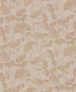 linnenlook Ginkgo Elegant stof met ginkgoblad gordijnstof decoratiestof 1.104530.2097.010
