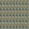 linnenlook Diamond Green stof met geometrisch dessin gordijnstof decoratiestof 1.104530.2105.525