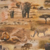 digitale printstof met wilde dieren katoenen decoratiestof gordijnstof meubelstof, 1.151030.1382.165