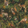 digitale printstof 251 Autumn Woodland stof met bosdieren herfst decoratiestof gordijnstof 1.151030.1397.525