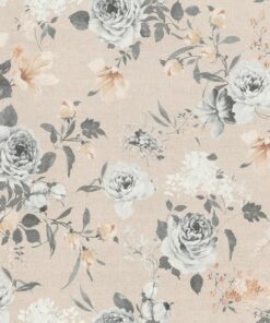 digitale printstof 259 stof Flower Romance katoenen stof met rozen decoratiestof gordijnstof 1.151030.1411.575