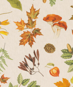 Fall Forest Nature katoenen herfst stof decoratiestof gordijnstof 1.151530.1035.275