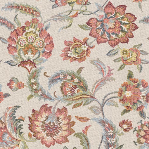 gobelin Indian Rose Tapestry stof met bloemen gordijnstof decoratiestof meubelstof 1.251020.1011.655