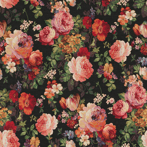 gobelin gebloemd 039 Floral Romance stof met bloemen decoratiestof gordijnstof meubelstof 1.251030.1624.315