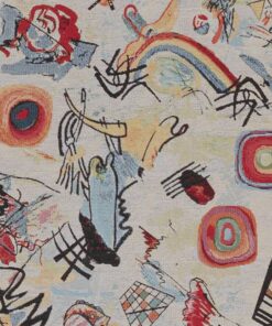 gobelin Expressionist Art gordijnstof stof met bloemen gobelin stof 1.251030.1654.655