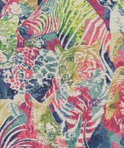 gobelin Expressionist Jungle gordijnstof stof met bloemen gobelin stof 1.251030.1661.660
